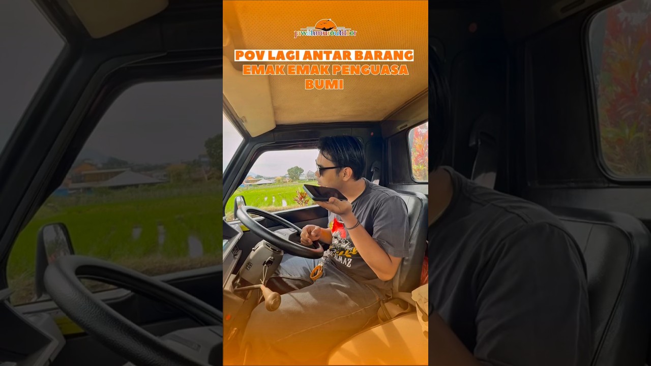 Nganter barang sewa punya emak emak tapi ga ...