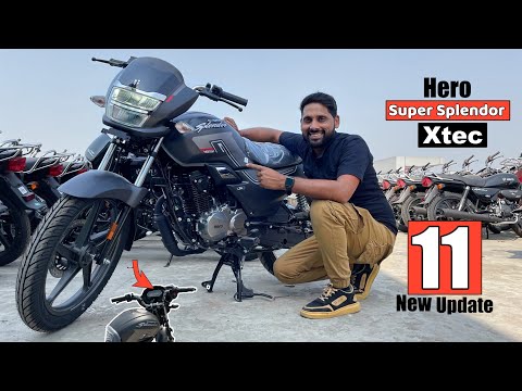 New Hero Super Splendor Xtec Bs7 Flex Fuel 2023 Launch Price Mileage 11 New Update Full Details