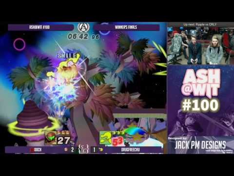Pooch (Samus) vs Drugfreechu (GnW) - ASH@WIT #100 PM Winner's Finals