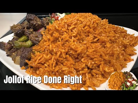 How to Make Ghanaian Jollof Rice Like a Pro – Rich & Spicy | Jollof Rice Recipe