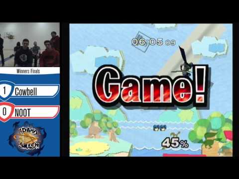 ABU 012: Cowbell (Marth) Vs. NOOT (Falco) - Melee Winners Finals