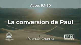 R Charrier  La conversion de Paul Actes 9130 Prédication