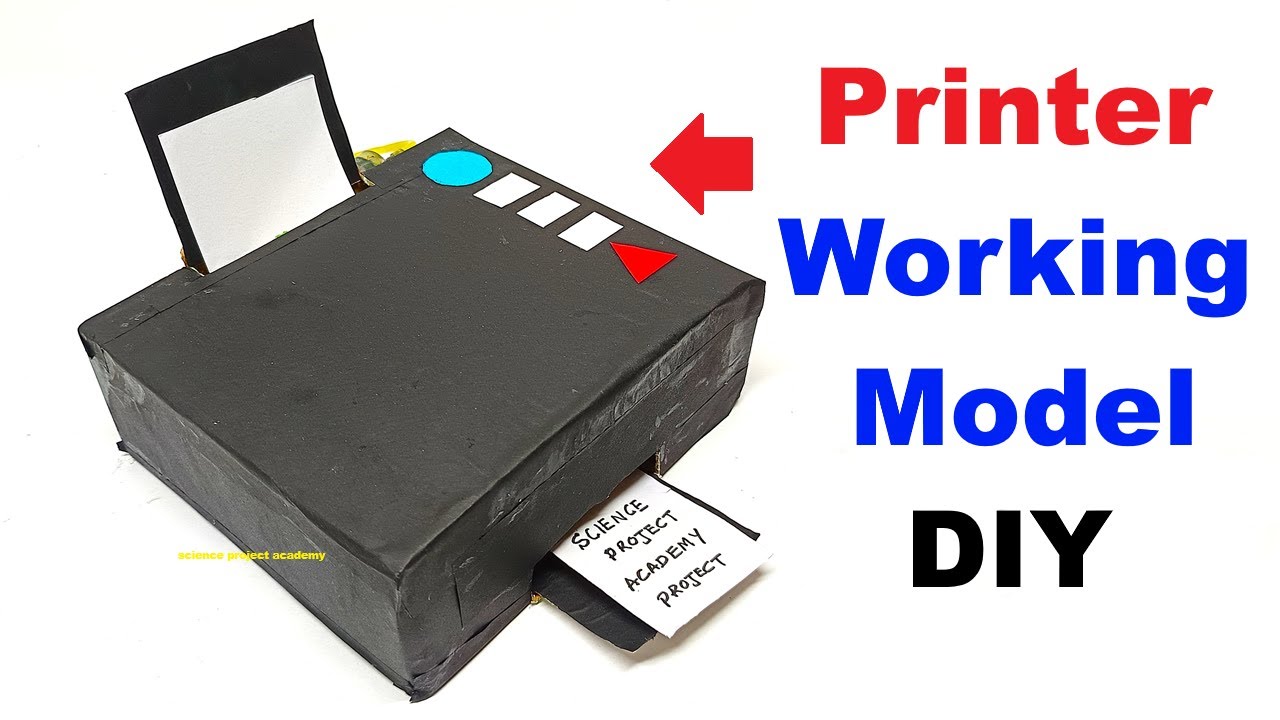 printer working model for science project exhibition syringes - computer science project academy