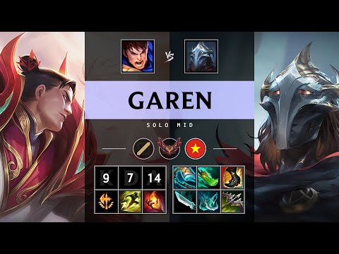 Garen Mid vs Viktor - VN Grandmaster Patch 25.19