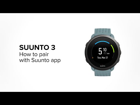 Suunto 3 - How to pair with Suunto app