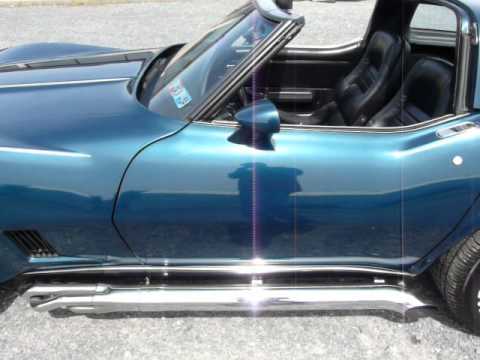 1980 Turquoise Blue Corvette 4spd Black Int Video