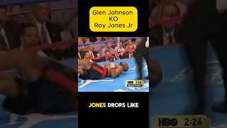 Roy Jones gets KO'ed for the 2nd time