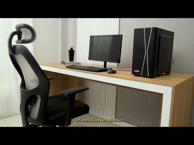 Vídeo relacionado con RICOO Escritorio pequeño 82x76x60cm WM089-EW Mesa Ordenador Organizador Oficina Muebles de hogar Buro PC Gaming Secreter Madera Roble marrón