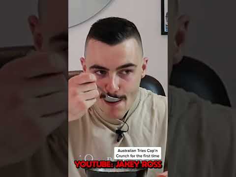 Trying Cap’n Crunch for the first time