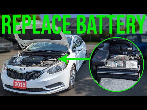 How to [EASILY] Replace the Battery - Kia Forte (2014-2018)