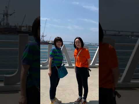 Busan, Coreia do Sul💪A tia mais forte