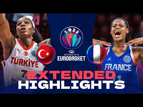 Turkiye 🇹🇷 v France 🇫🇷 | Extended Highlights | FIBA EuroBasket Women 2025