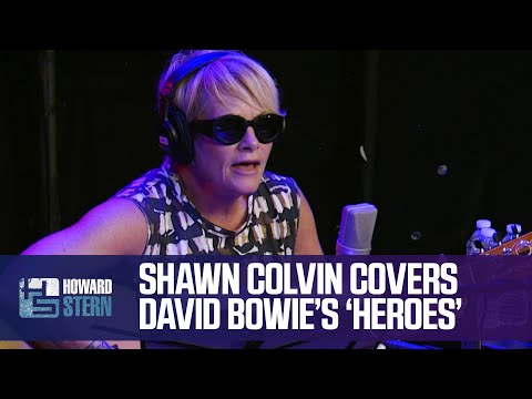 Shawn Colvin Covers “Heroes” Live in the Stern Show Studio (2017)