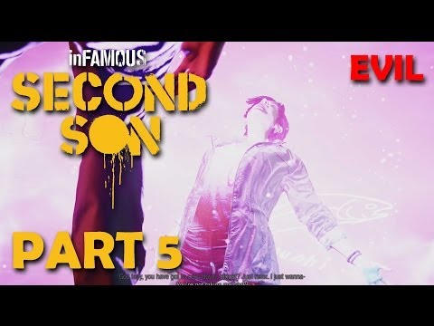 inFamous: Second Son Evil Expert Playthrough Part 5: Neon