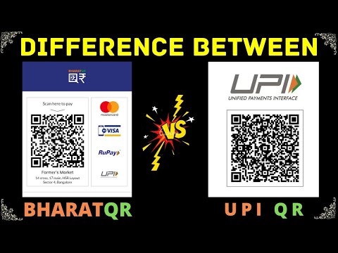 Bharat QR Code & UPI QR Code Kya hai ||  Bharat QR V/S UPI QR || Full Explanation in Hindi
