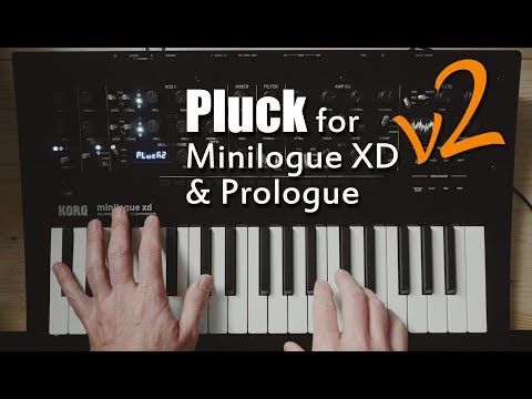 Pluck v2 for Korg Minilogue XD and Prologue