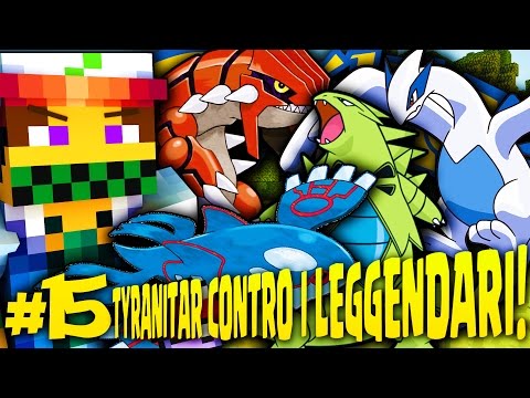 TYRANITAR CONTRO I LEGGENDARI DI TINA! - Minecraft PIXELMON ITA EP.15