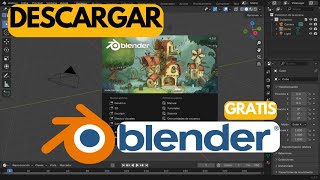 Como DESCARGAR e INSTALAR Blender 2025 | GRATIS