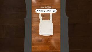 Download lagu How to Style a White Tank Top! 💖 mp3