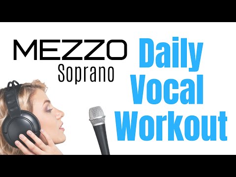 MEZZO SOPRANO Daily Vocal Exercises – Complete Vocal Range Workout for Strength & Control