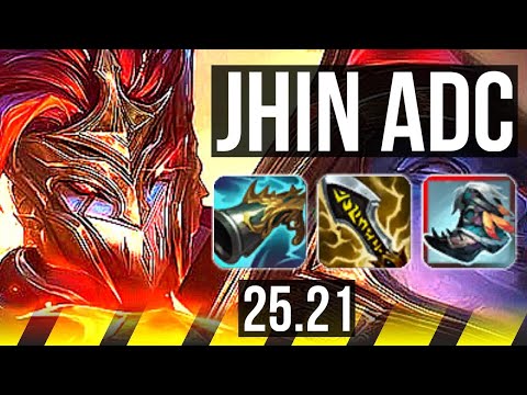 JHIN & Lulu vs CAITLYN & Alistar (ADC) | Legendary | NA Master | 25.21