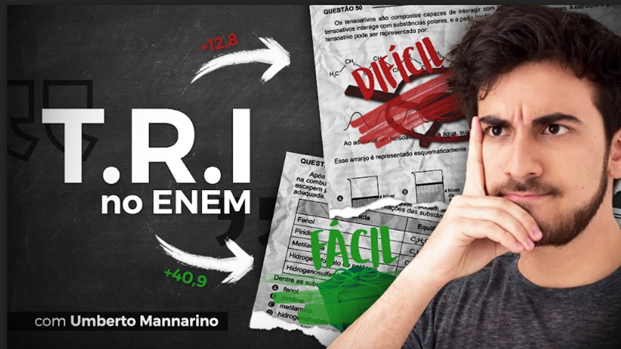 Como usar a TRI para AUMENTAR a nota no ENEM | Umberto Mannarino