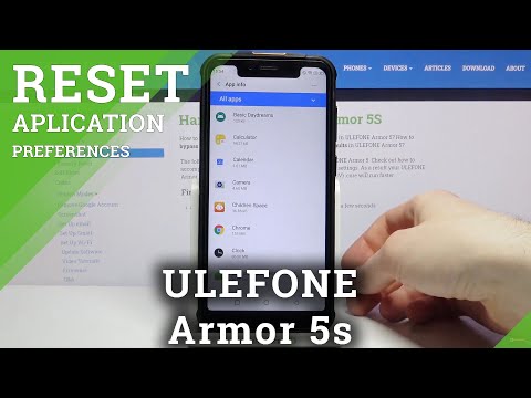 How to Reset App Preferences in ULEFONE Armor 5s – Restore Default App Preferences