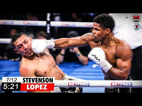 Shakur Stevenson VS Teofimo Lopez FULL FIGHT 2025!
