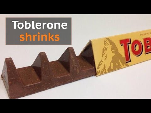 Toblerone bars shrink due to ingredients' price rise rises causing Twitter outrage