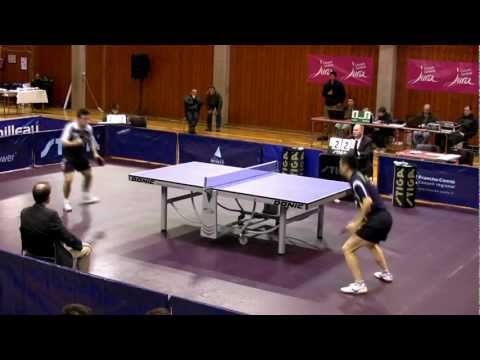 Morez Haut Jura / SPO Rouen : Jia Chen - T.Le Breton