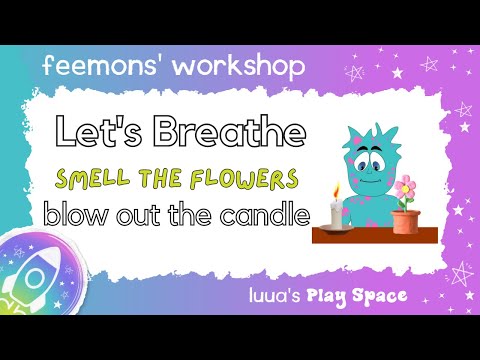 🌼🕯️ Candle And Flower Breathing Exercise For Kids | Smell The Flower, Blow Out The Candle 🌬️
