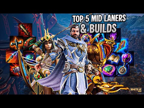 TOP 5 MID LANERS & THEIR BUILDS IN OB15
