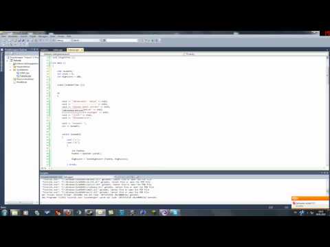 Visual c++ 2010 Express | Tutorial #08 Part 1/2