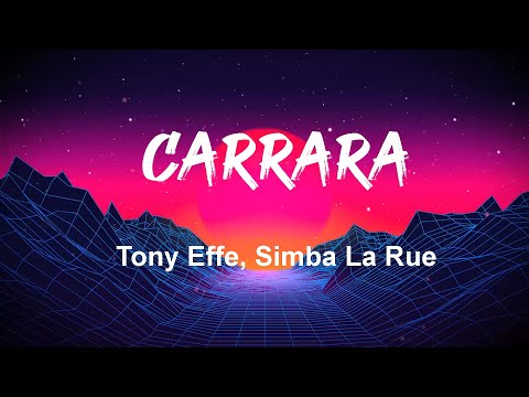 Tony Effe, Simba La Rue - CARRARA  (Lyrics)| Mix Stranger