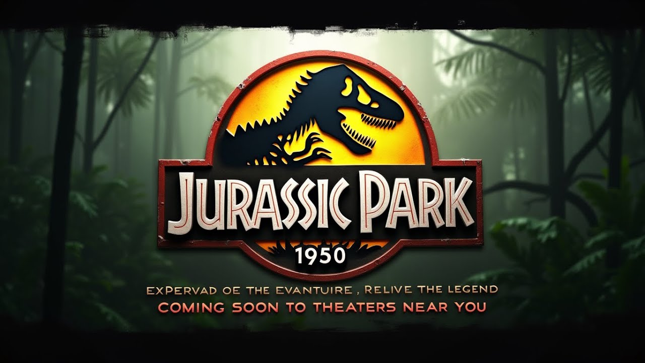 Jurassic Park Trailer - 1950's Super Panavision 70