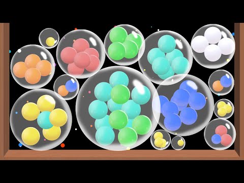 Bubble Merge - Do you like this or bubble tea? Pop the bubbles, 4096 balls game, puzzle game