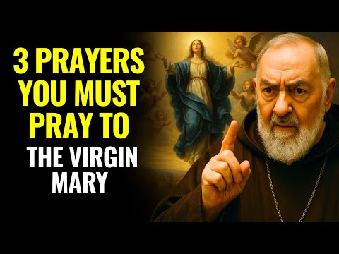 THE 3 PRAYERS YOU MUST SAY TO MARY TODAY (AUGUST 16) ACCORDING TO PADRE PIO. DON’T IGNORE THIS!