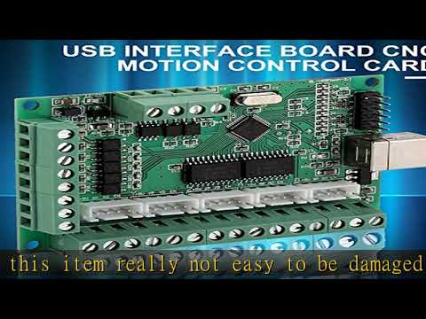 MACH3 USB Interface CNC Motion Control Card Breakout Board Controller with Strong Anti-Interference