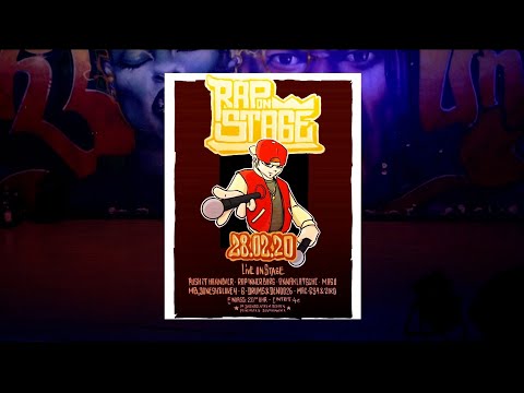 ON TOUR | RAP ON STAGE 2020