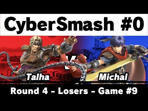 Talha [Simon] vs Halmic [Ike] - CyberSmash #0 - Losers Round 4