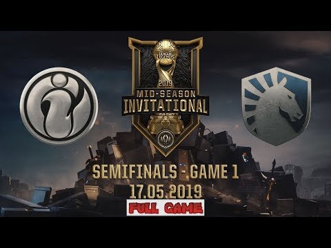 Invictus Gaming vs Team Liquid Game 1 Full - MSI 2019 Semi-finals Day 6 - IG vs TL G1