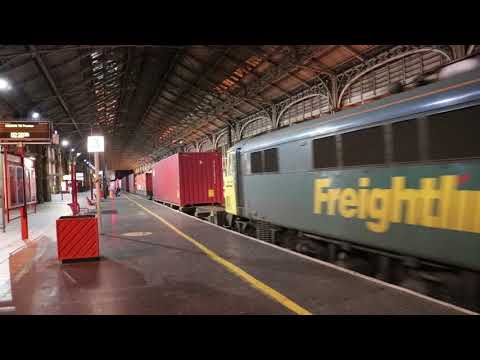 86601 / 86608 on Northbound Freightliner Preston Station Sept 22nd 2018