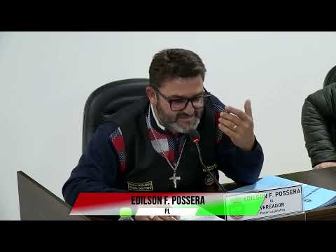 Oradores das Explicações Pessoais: Vereador Edilson F. Possera na 20ª Sessão Ordinária de 2026