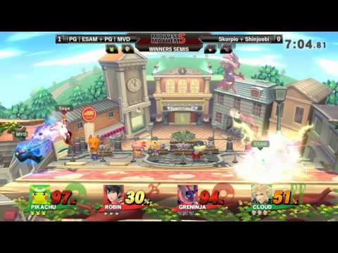 Midwest Mayhem 5 Doubles  WINNERS SEMIS - PG | ESAM + PG | MVD vs Skorpio + Shinjoebi