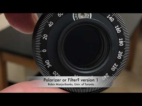Polarizer or Filter? Version 1
