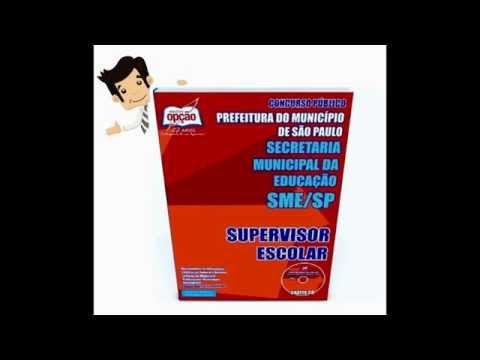 Apostila Concurso SME -SP 2015 - Supervisor Escolar