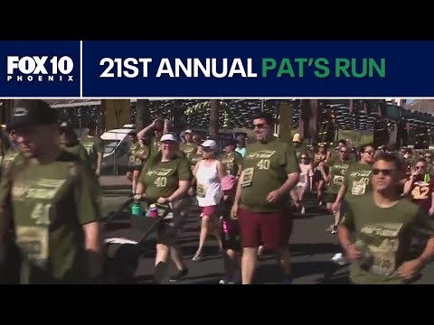 Pat's Run attracts thousands to support the military | FOX 10 Phoenix