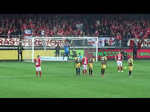 ⚽️ Stade Brestois 29 3️⃣🆚1️⃣ US Orléans ⚽️ But sur pénalty de Gaëtan Charbonnier‼️