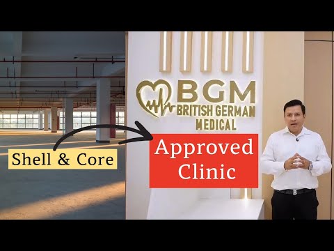 What If You Own a Clinic in Dubai? See the Transformation from Empty Concrete to Luxury Clinic Setup — Dubai healthcare video by Spectronix Consultancy