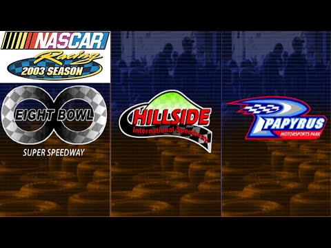 NR2003 Test Laps: Papyrus Track Pack - Fred Jones (Ft. Original Cup, MENCS19, and FCRD NCS22)